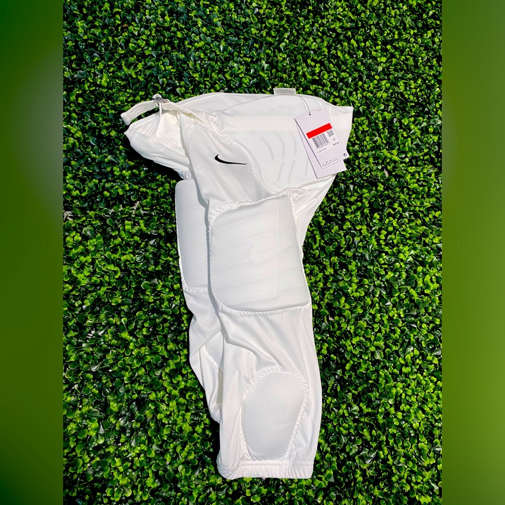 Nike Youth DRI FIT Recruit Football Pants- White BOYS